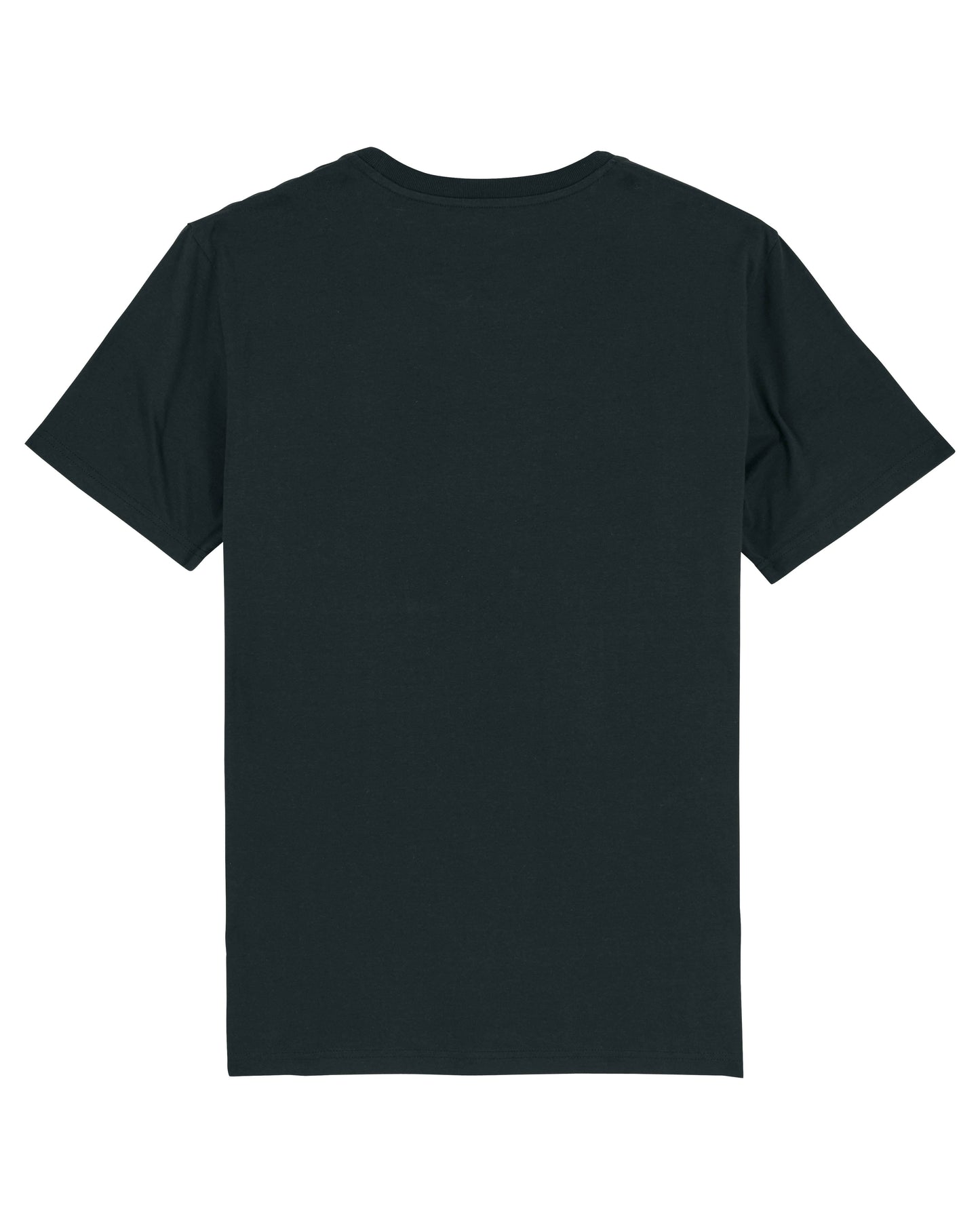 Black unisex t-shirt